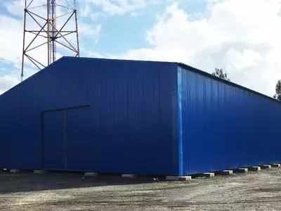 Ангар размером 18х24х6х8,2 м