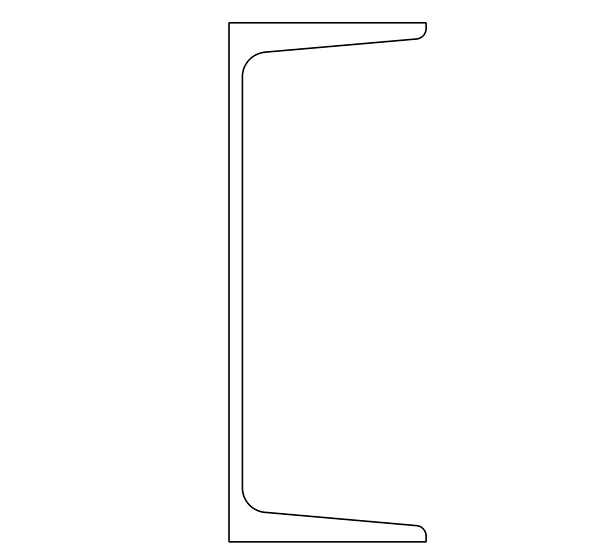 Прокатный швеллер